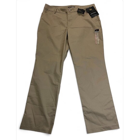 Women's Lee® Wrinkle-Free Relaxed Fit Straight-Leg Pants - Picture 1 of 12